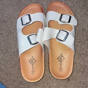 White slides
